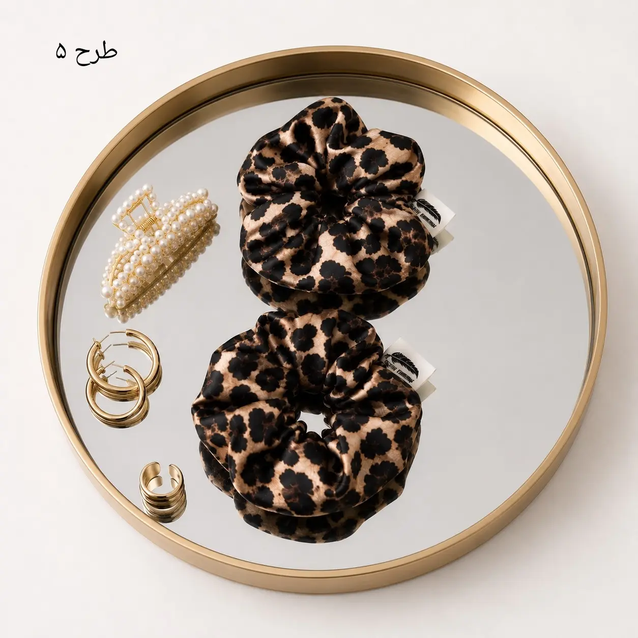 کش مو اسکرانچی ساتن